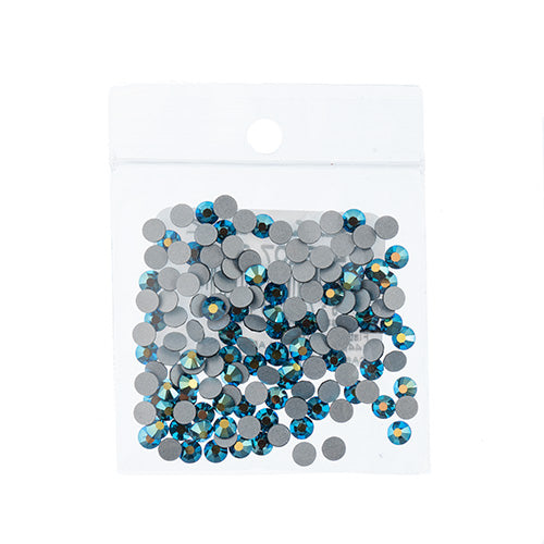 Preciosa Maxima Czech Crystal Flat Back 438 11 615 Jet Aurora Borealis