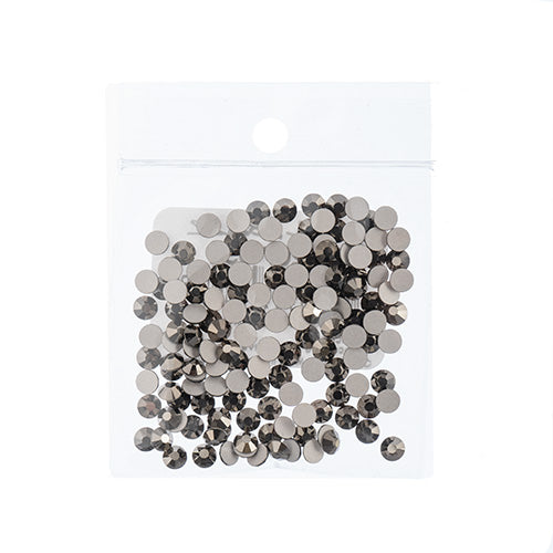 Preciosa Maxima Czech Crystal Flat Back 438 11 615 Jet Silver Flare