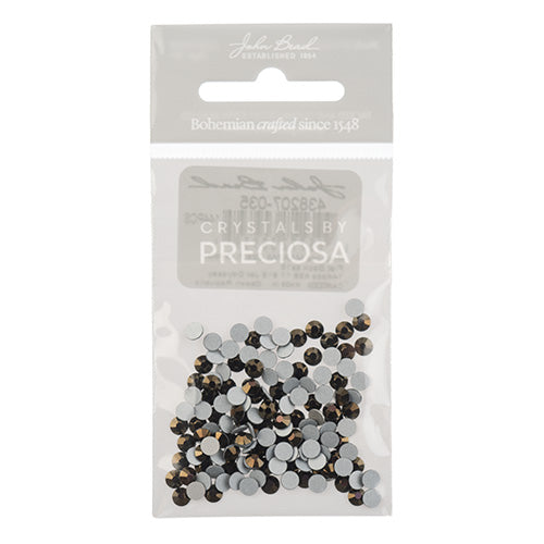 Preciosa Maxima Czech Crystal Flat Back 438 11 615 Jet Odyssey