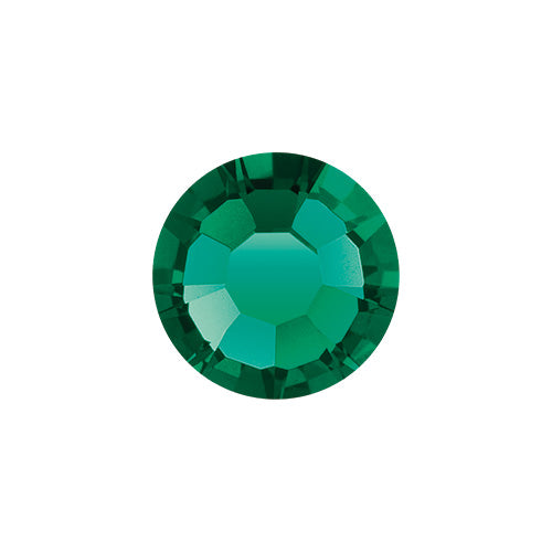 Preciosa Maxima Czech Crystal Flat Back 438 11 615 Emerald