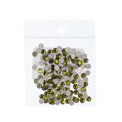 Preciosa Maxima Czech Crystal Flat Back 438 11 615 Olivine