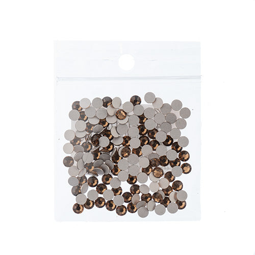 Preciosa Maxima Czech Crystal Flat Back 438 11 615 Smoked Topaz