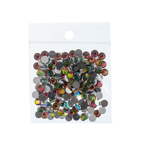 Preciosa Maxima Czech Crystal Flat Back 438 11 615 Crystal Vitrail Medium