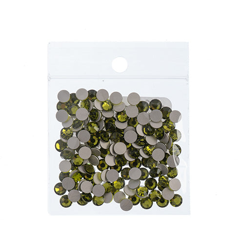 Preciosa Maxima Czech Crystal Flat Back 438 11 615 Olivine