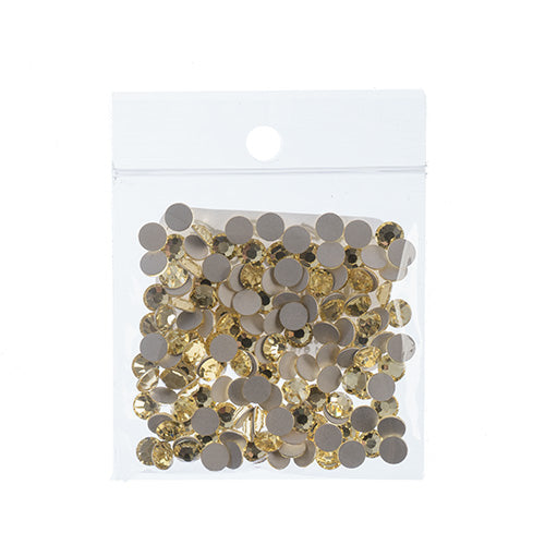 Preciosa Maxima Czech Crystal Flat Back 438 11 615 Jonquil