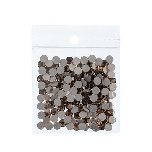 Preciosa Maxima Czech Crystal Flat Back 438 11 615 Smoked Topaz