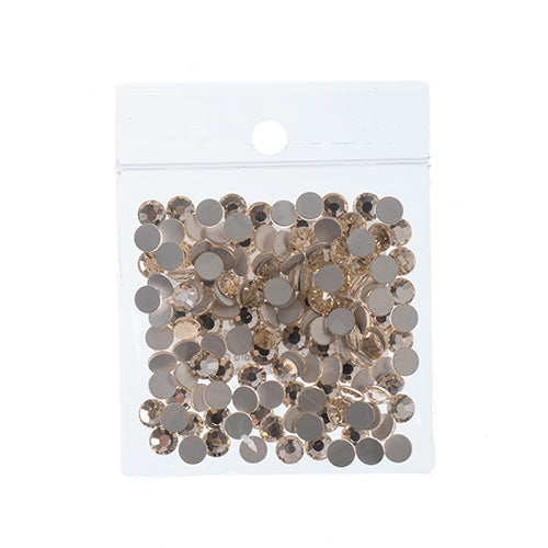 Preciosa Maxima Czech Crystal Flat Back 438 11 615 Light Gold Quartz