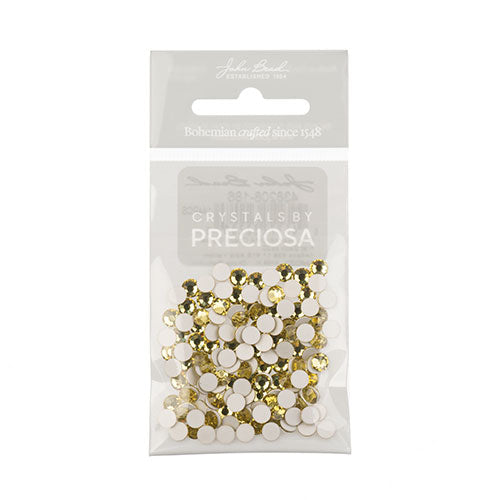 Preciosa Maxima Czech Crystal Flat Back 438 11 615 Acid Yellow