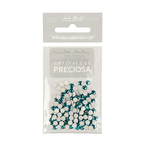 Preciosa Maxima Czech Crystal Flat Back Hotfix 438 11 615 Blue Zircon