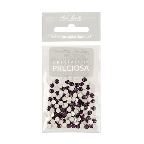 Preciosa Maxima Czech Crystal Flat Back Hotfix 438 11 615 Amethyst