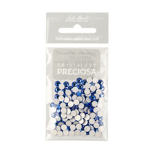 Preciosa Maxima Czech Crystal Flat Back Hotfix 438 11 615 Sapphire