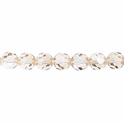 Preciosa Czech Crystal Round Bead Simple 451 19 602 Crystal Honey