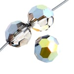 Preciosa Czech Crystal Round Bead Simple 451 19 602 Light Colorado Topaz