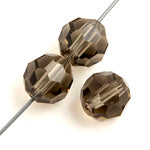 Preciosa Czech Crystal Round Bead Simple 6mm 36pcs 451 19 602 Black Diamond