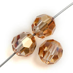Preciosa Czech Crystal Round Bead Simple 451 19 602 Celsian Halfcoat