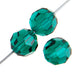 Preciosa Czech Crystal Round Bead Simple 451 19 602 Emerald