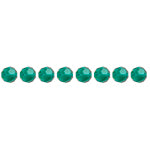 Preciosa Czech Crystal Round Bead Simple 451 19 602 Emerald