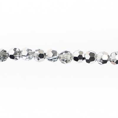 Preciosa Czech Crystal Round Bead Simple 451 19 602 Labrador Halfcoat