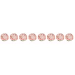 Preciosa Czech Crystal Round Bead Simple 451 19 602 Light Rose