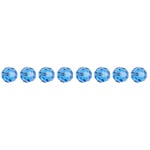 Preciosa Czech Crystal Round Bead Simple 451 19 602 Sapphire