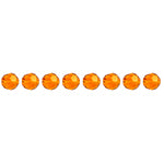 Preciosa Czech Crystal Round Bead Simple 451 19 602 Topaz
