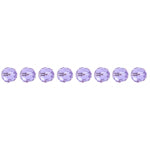 Preciosa Czech Crystal Round Bead Simple 451 19 602 Violet