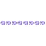 Preciosa Czech Crystal Round Bead Simple 451 19 602 Violet