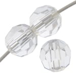 Preciosa Czech Crystal Round Bead Simple 451 19 602 Argent Flare