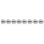 Preciosa Czech Crystal Round Bead Simple 451 19 602 Argent Flare