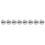 Preciosa Czech Crystal Round Bead Simple 451 19 602 Argent Flare