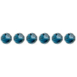 Preciosa Czech Crystal Round Bead Simple 451 19 602 Montana