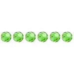 Preciosa Czech Crystal Round Bead Simple 451 19 602 Peridot