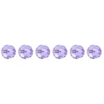 Preciosa Czech Crystal Round Bead Simple 451 19 602 Violet