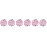 Preciosa Czech Crystal Round Bead Simple 451 19 602 Pink Sapphire