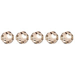 Preciosa Czech Crystal Round Bead Simple 451 19 602 Crystal Velvet