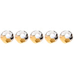 Preciosa Czech Crystal Round Bead Simple 451 19 602 Crystal Aurum