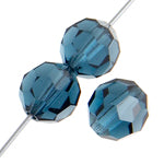 Preciosa Czech Crystal Round Bead Simple 451 19 602 Montana