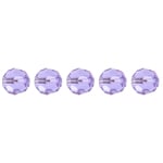 Preciosa Czech Crystal Round Bead Simple 451 19 602 Violet