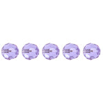 Preciosa Czech Crystal Round Bead Simple 451 19 602 Violet