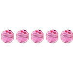 Preciosa Czech Crystal Round Bead Simple 451 19 602 Fuchsia