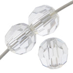 Preciosa Czech Crystal Round Bead Simple 451 19 602 Argent Flare
