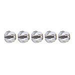 Preciosa Czech Crystal Round Bead Simple 451 19 602 Argent Flare