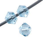 Preciosa Czech Crystal Bead Rondell 451 69 302 Aquamarine