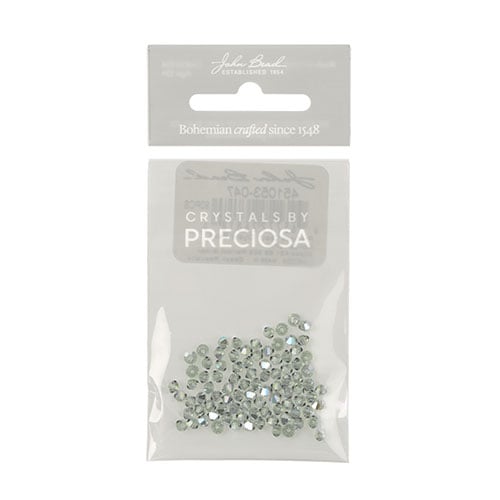 Preciosa Czech Crystal Bead Rondell 451 69 302 Peridot Glitter