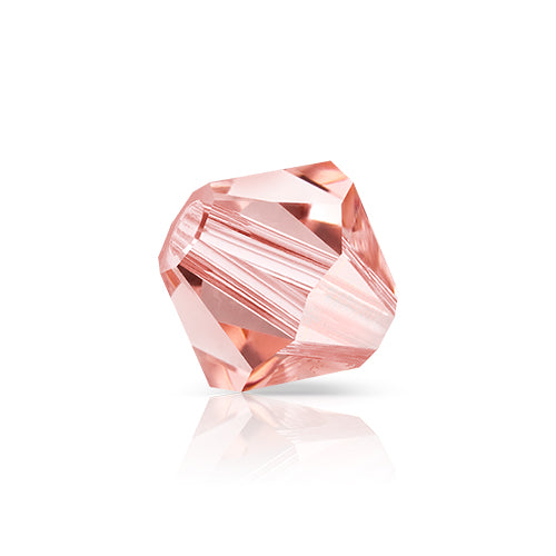 Preciosa Czech Crystal Bead Rondell 451 69 302 Rose Peach