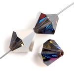 Preciosa Czech Crystal Bead Rondell 451 69 302 Volcano Halfcoat