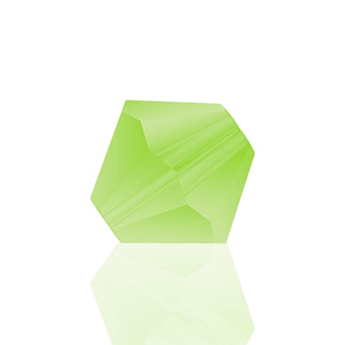 Preciosa Czech Crystal Bead Rondell 451 69 302 Limecicle Matt