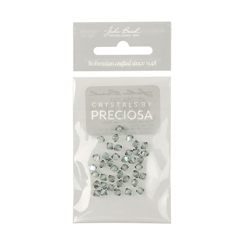 Preciosa Czech Crystal Bead Rondell 451 69 302 Peridot Glitter