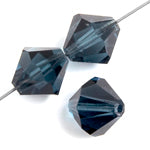 Preciosa Czech Crystal Bead Rondell 451 69 302 Montana