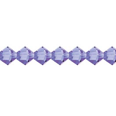 Preciosa Czech Crystal Bead Rondell 451 69 302 Tanzanite